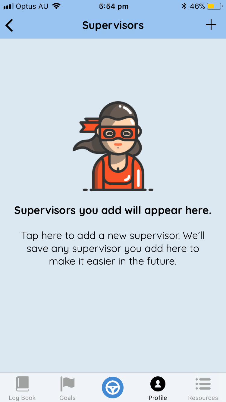 Adding supervisor details